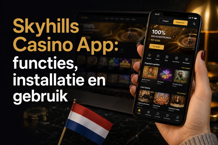 App Skyhills Casino: functies, installatie en gebruik