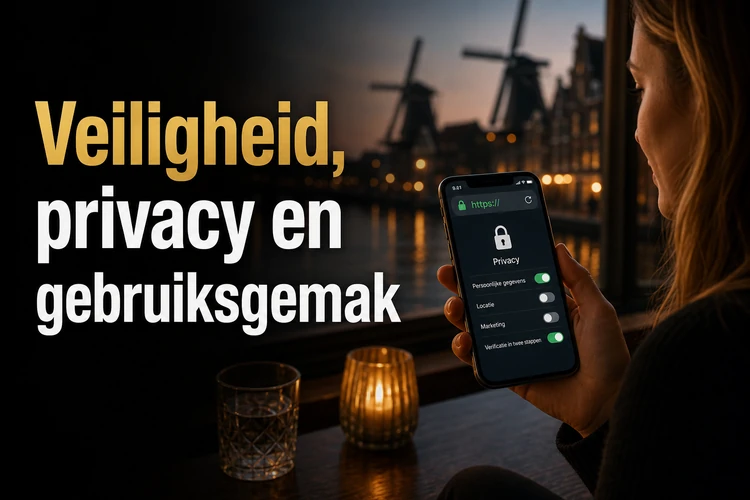 Veiligheid, privacy en gebruiksgemak