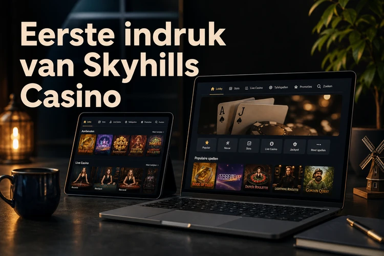 Eerste indruk van Skyhills Casino