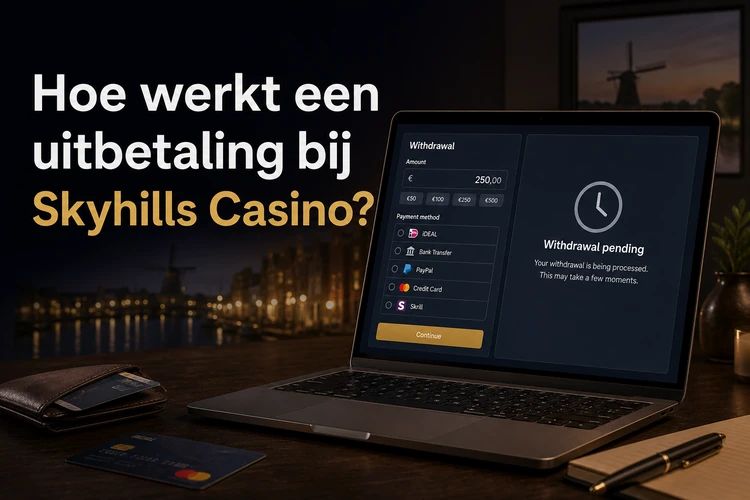 Hoe werkt een uitbetaling bij Skyhills Casino?