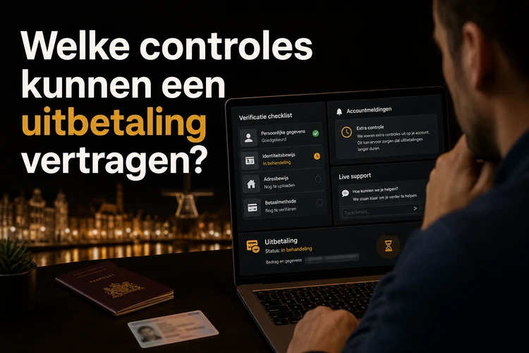 Welke controles kunnen een uitbetaling vertragen?