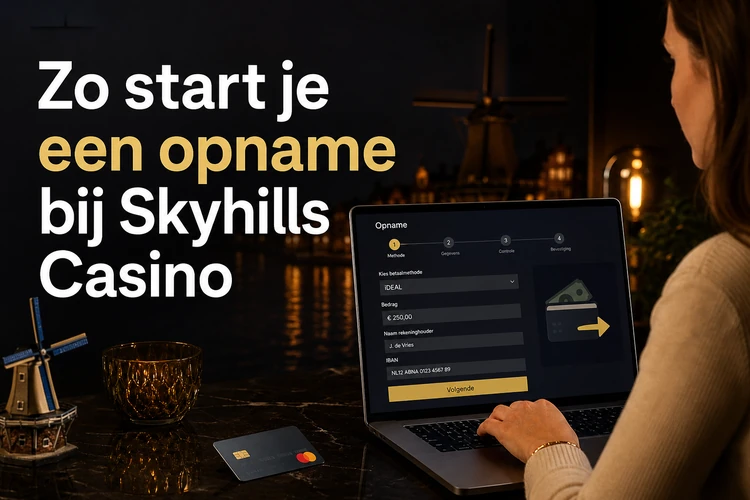 Zo start je een opname bij Skyhills Casino